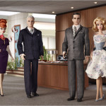 Barbie Dolls as characters from Mad Men AMC televsion show