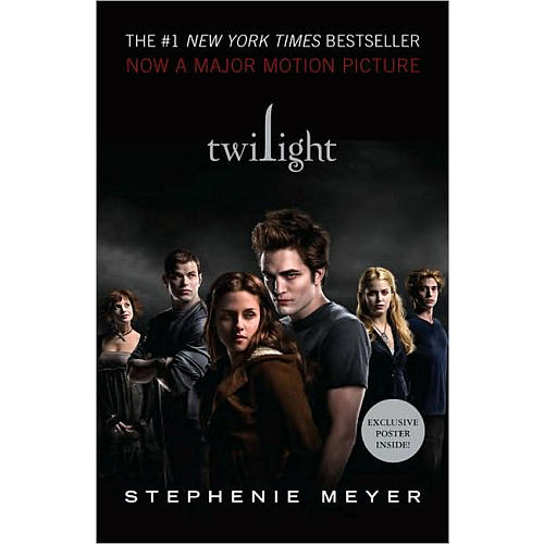 Twilight movie tie-in cover with Robert Pattinson