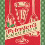 The cover of Peterson's Holiday Helper cocktail humor book by Valerie Peterson