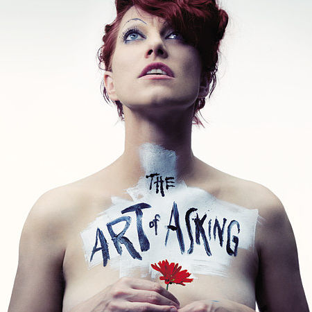 Detail of Amanda Palmer  from The Art of Asking book jacket 