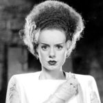 picture of Elsa Lancaster as the Bride of Frankenstein